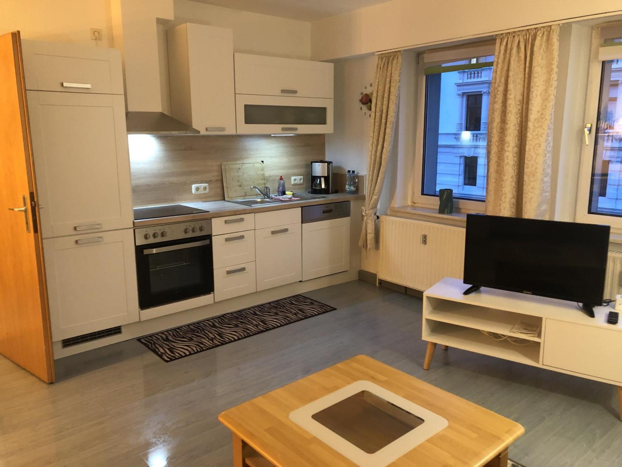 Moderne Vollmoeblierte Wohnung Zwickau Kültér fotó